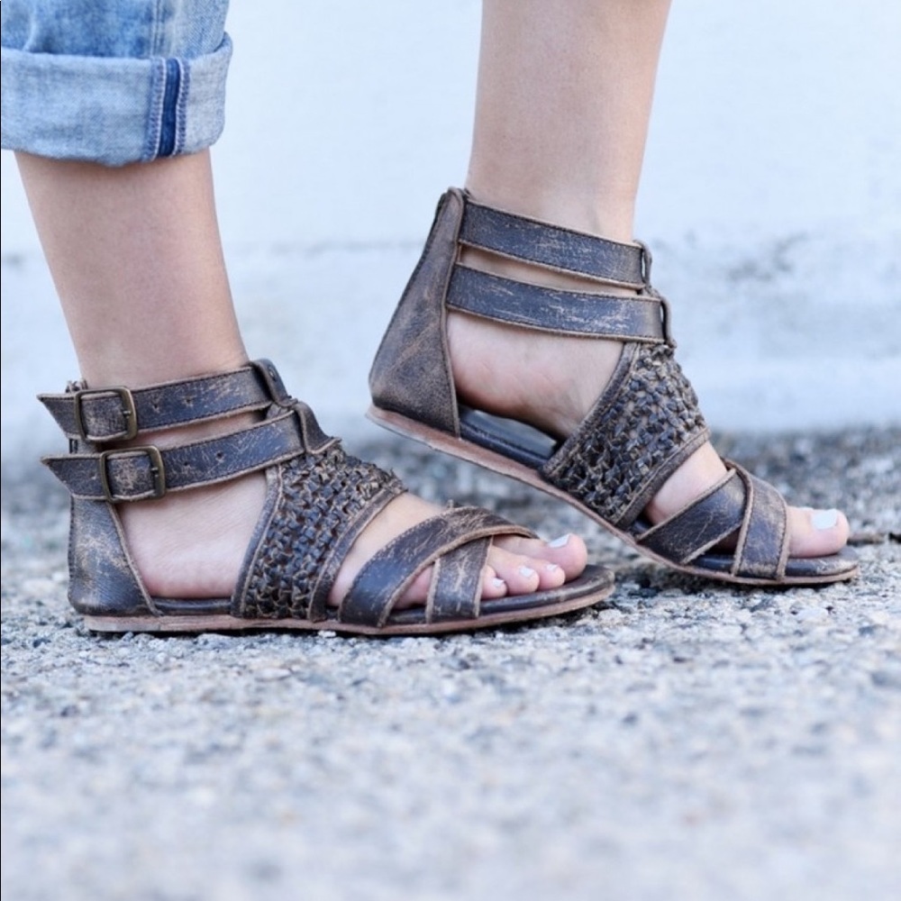 Bed Stu capriana sandal in black